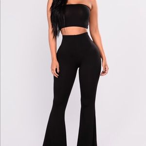 black NWT FASHION NOVA SET SZ M